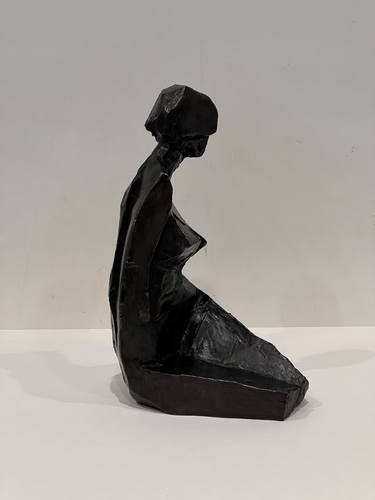 Original Contemporary People Sculpture by Eric Saint Georges