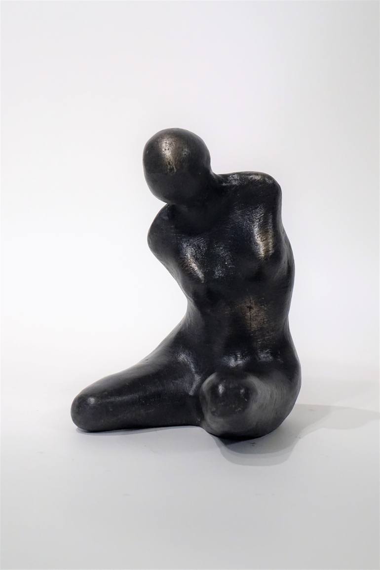 Original Figurative Nude Sculpture by Eric Saint Georges