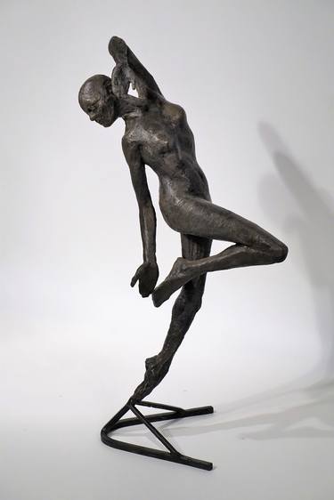 Original Figurative Nude Sculpture by Eric Saint Georges