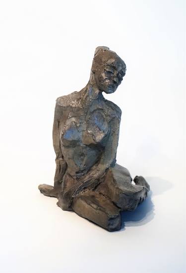 Original Abstract Expressionism Nude Sculpture by Eric Saint Georges