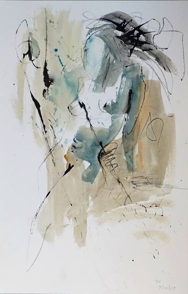 Original Modern Nude Paintings by Eric Saint Georges