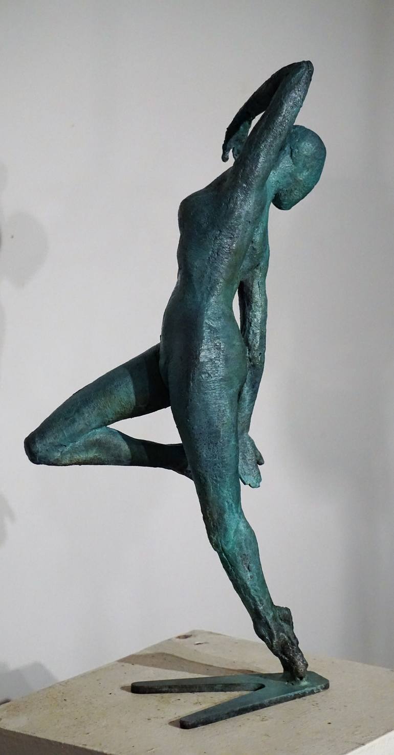 Original Figurative Nude Sculpture by Eric Saint Georges