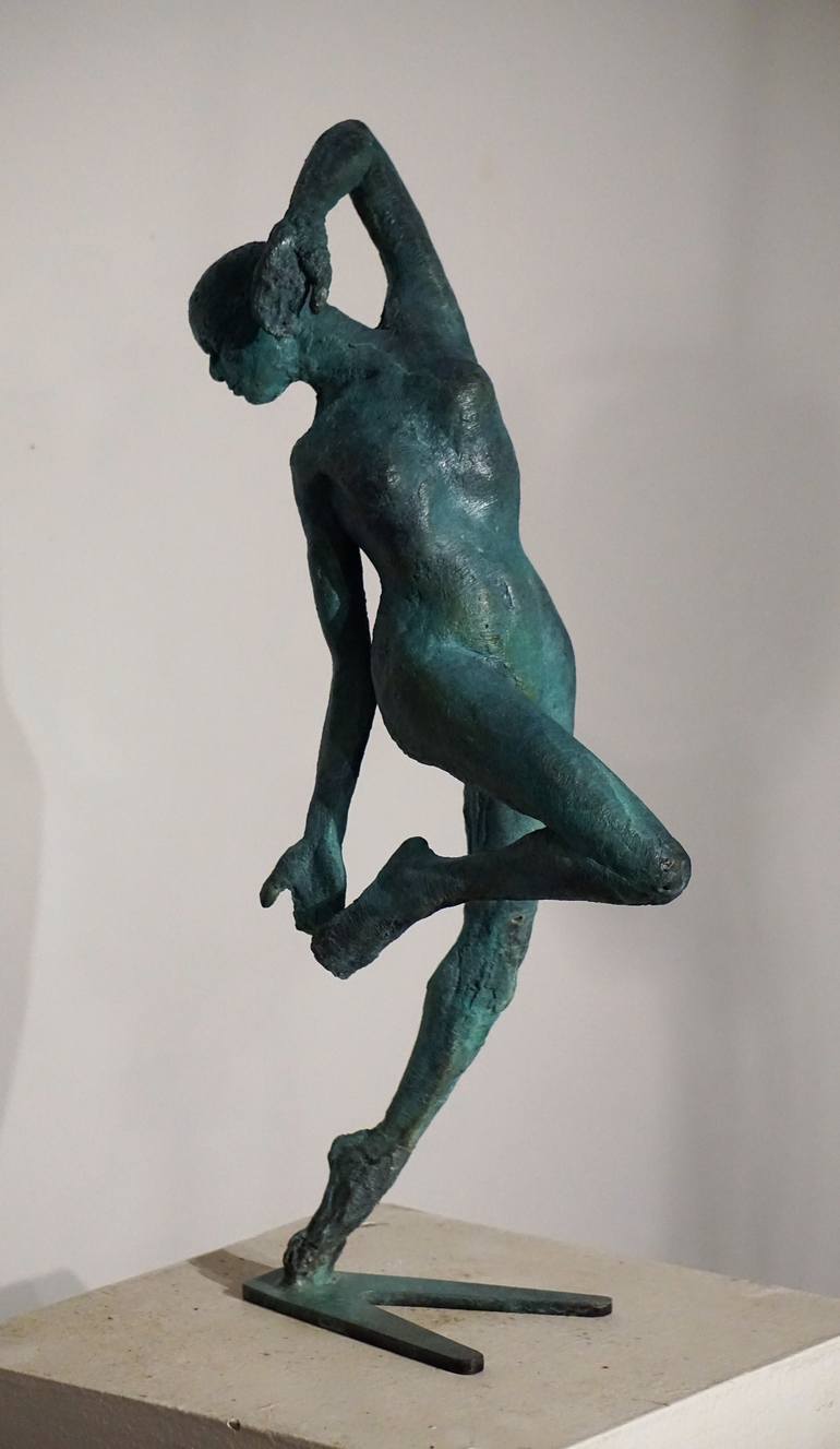 Original Figurative Nude Sculpture by Eric Saint Georges