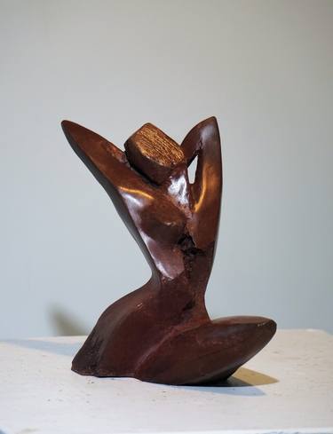 Original Abstract Expressionism Women Sculpture by Eric Saint Georges