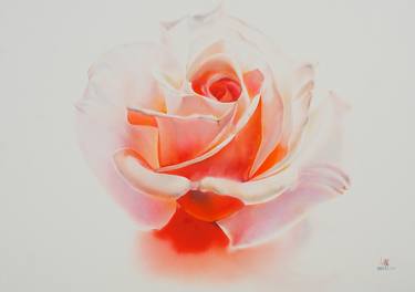 Watercolor without Drawing " Rose13032016" thumb