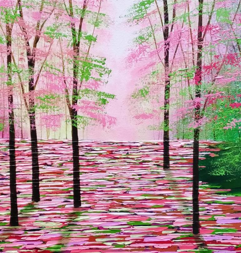 Original Contemporary Landscape Painting by Amanda Horvath
