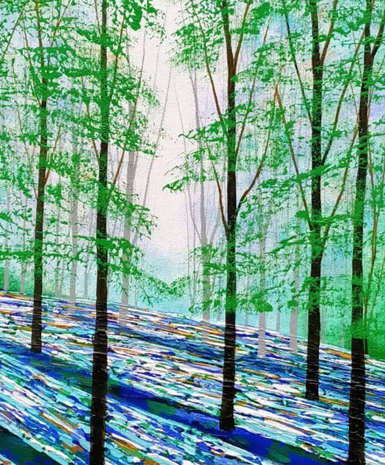 Original Contemporary Landscape Painting by Amanda Horvath
