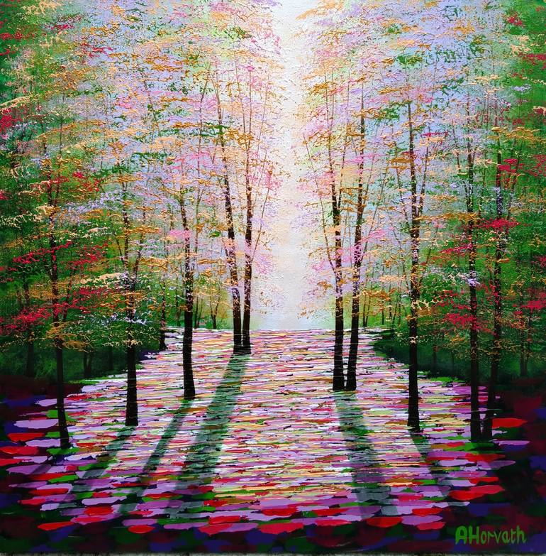 Original Contemporary Landscape Paintings by Amanda Horvath