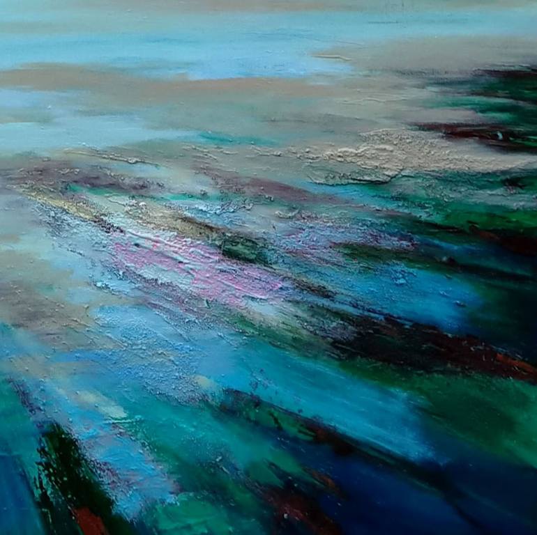 Original Seascape Painting by Amanda Horvath