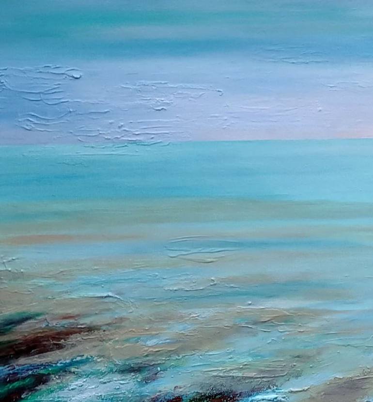 Original Contemporary Seascape Painting by Amanda Horvath