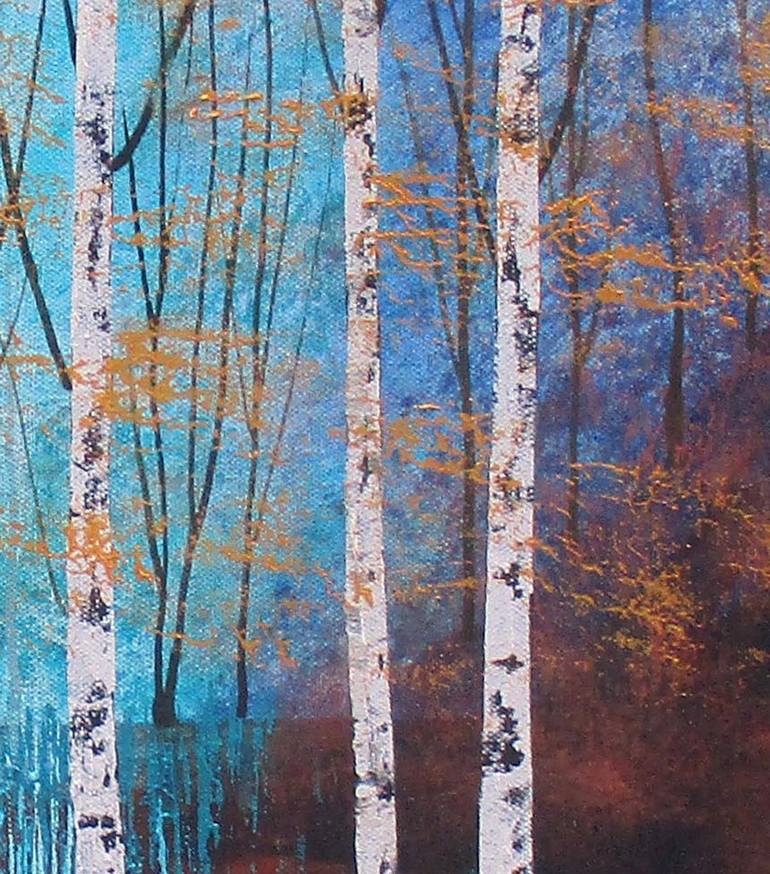 Original Expressionism Landscape Painting by Amanda Horvath
