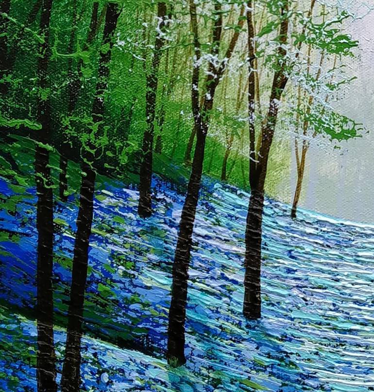 Original Impressionism Landscape Painting by Amanda Horvath