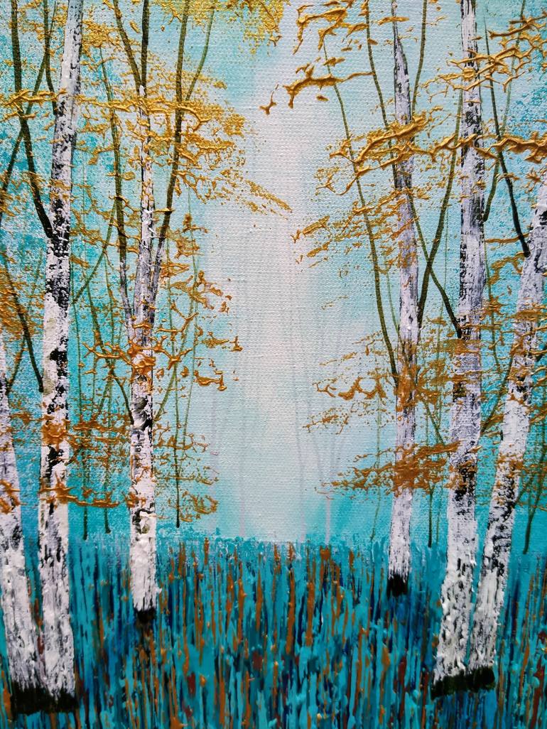 Original Impressionism Landscape Painting by Amanda Horvath