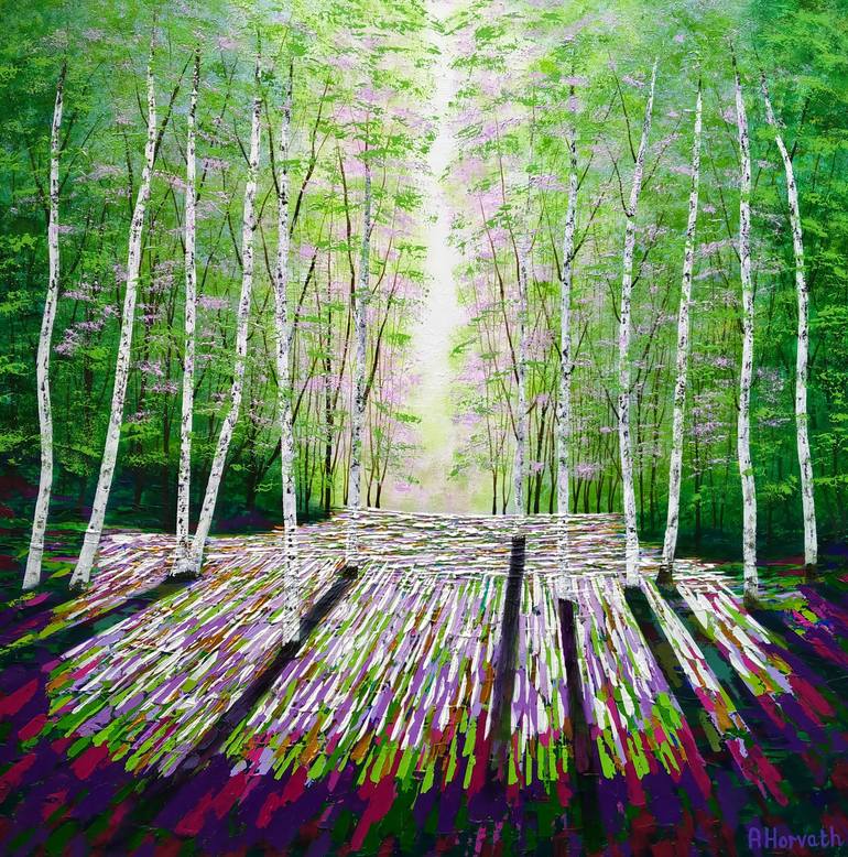 Original Contemporary Landscape Paintings by Amanda Horvath