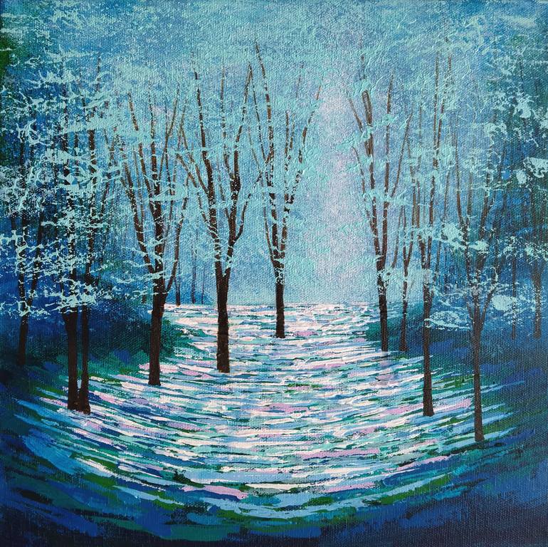 Original Contemporary Landscape Paintings by Amanda Horvath