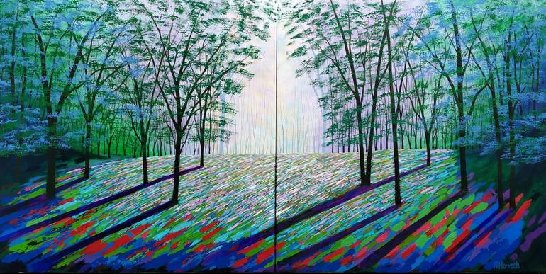Original Contemporary Landscape Paintings by Amanda Horvath