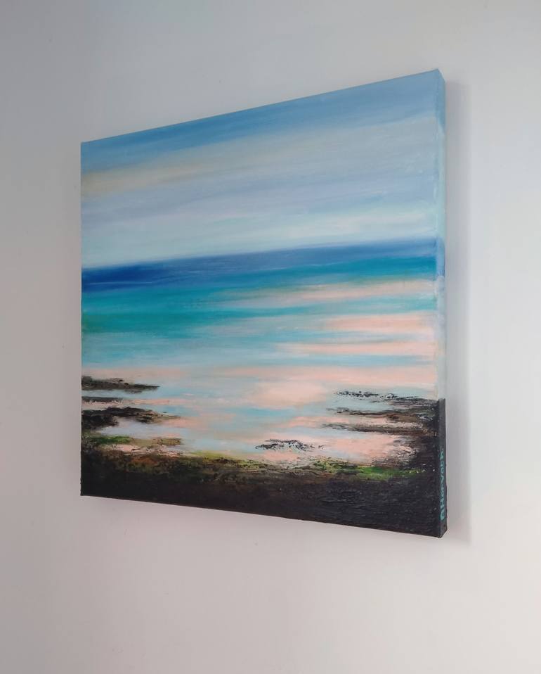 Original Contemporary Seascape Painting by Amanda Horvath