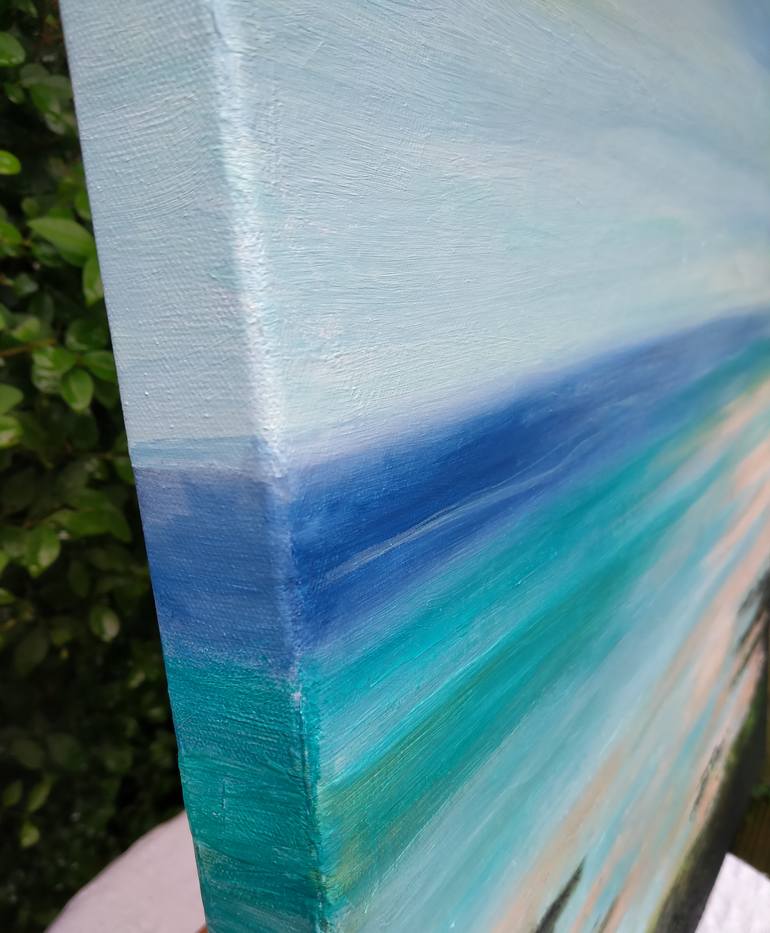 Original Contemporary Seascape Painting by Amanda Horvath