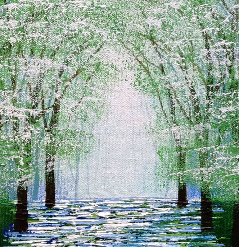 Original Contemporary Landscape Painting by Amanda Horvath