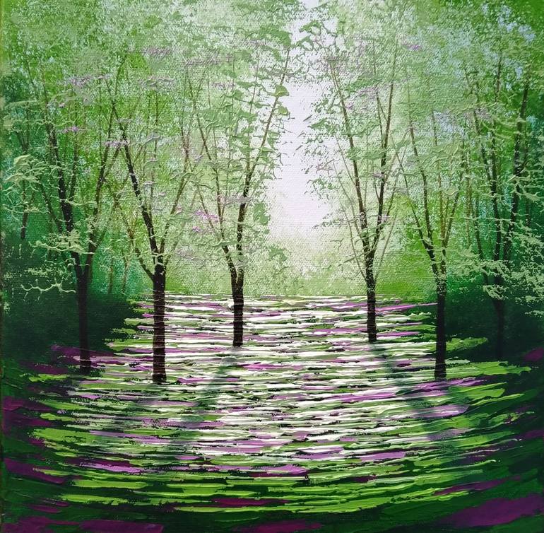 Original Contemporary Landscape Paintings by Amanda Horvath