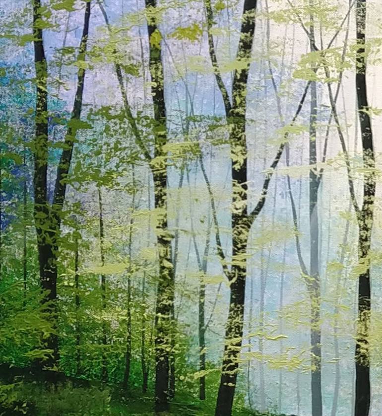 Original Contemporary Landscape Painting by Amanda Horvath