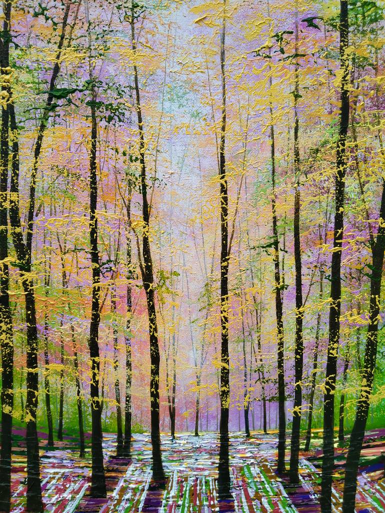 Original Contemporary Landscape Painting by Amanda Horvath