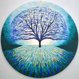 Shimmering Tree of Light by Amanda Horvath