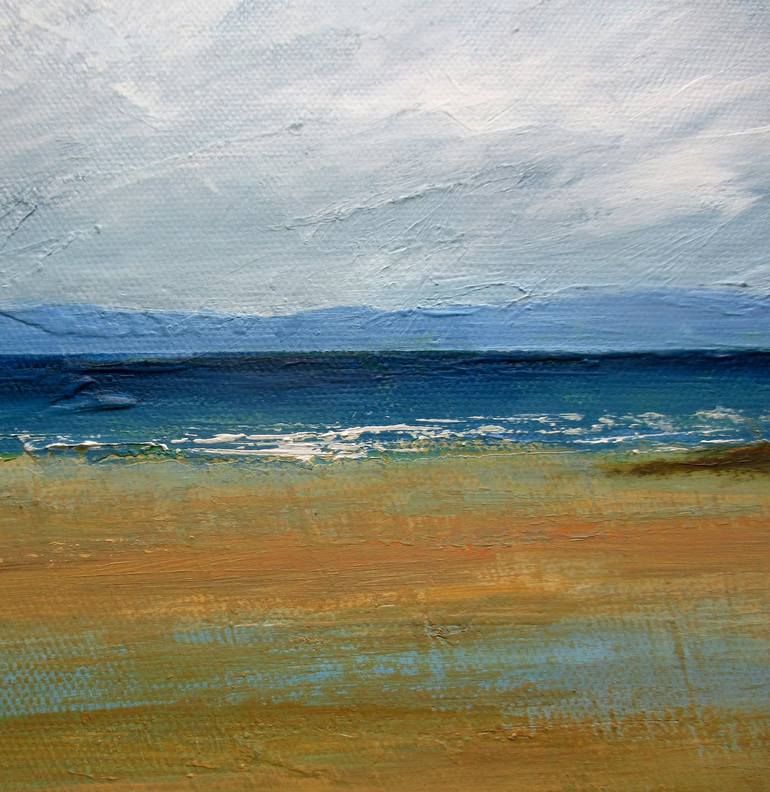 Original Impressionism Seascape Painting by Amanda Horvath