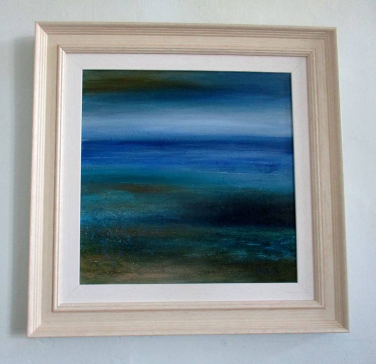 Original Impressionism Seascape Painting by Amanda Horvath