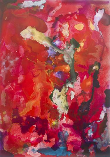 Original Abstract Expressionism Abstract Paintings by Teresa Zerafa Byrne