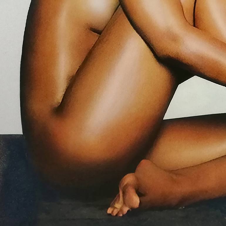 Original Nude Painting by Daniel Moline de Saint-Yon