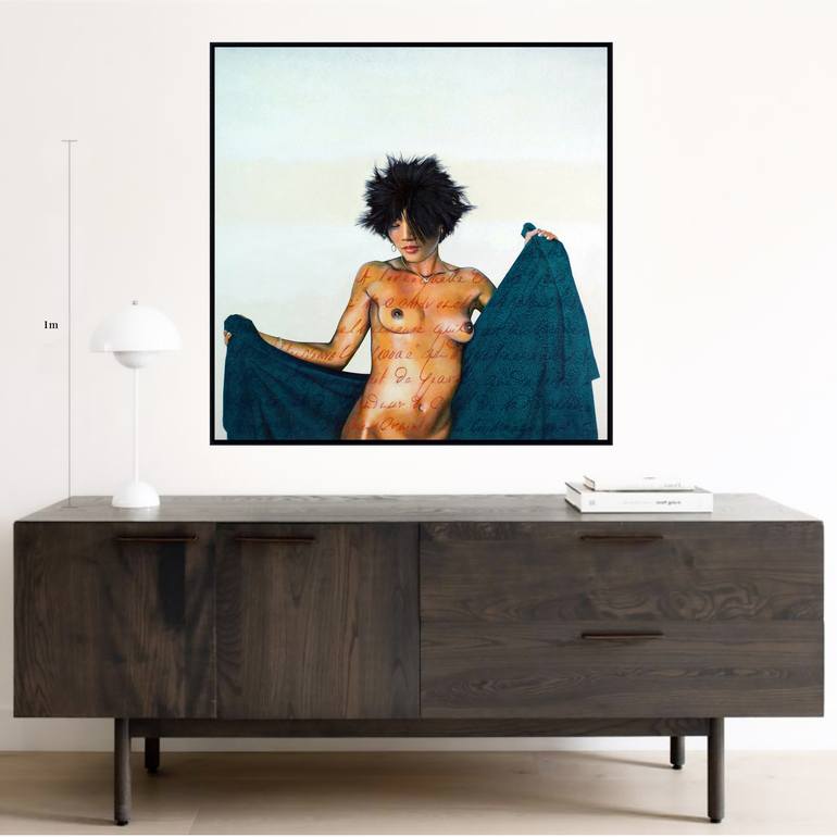 Original Nude Painting by Daniel Moline de Saint-Yon