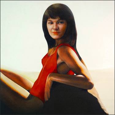 Original Figurative Portrait Paintings by Daniel Moline de Saint-Yon