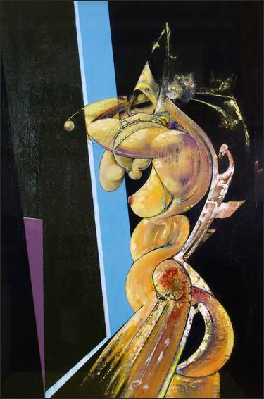 Original Expressionism Body Paintings by Daniel Moline de Saint-Yon