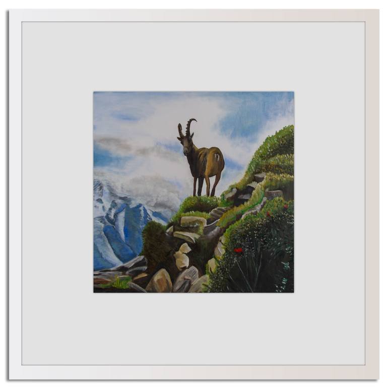 Original Documentary Animal Painting by William Fawkes