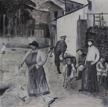 Original Documentary Rural life Paintings by William Fawkes