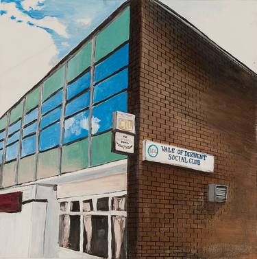 Original Documentary Architecture Paintings by William Fawkes