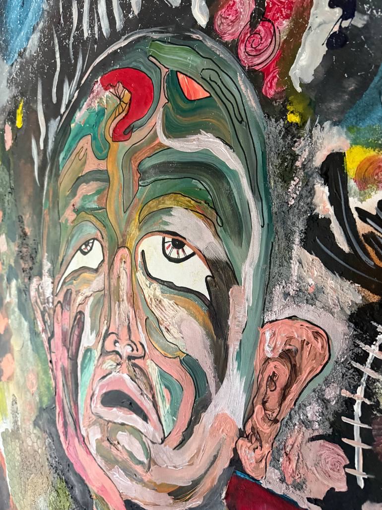 Original Figurative People Painting by Ezgi Demir