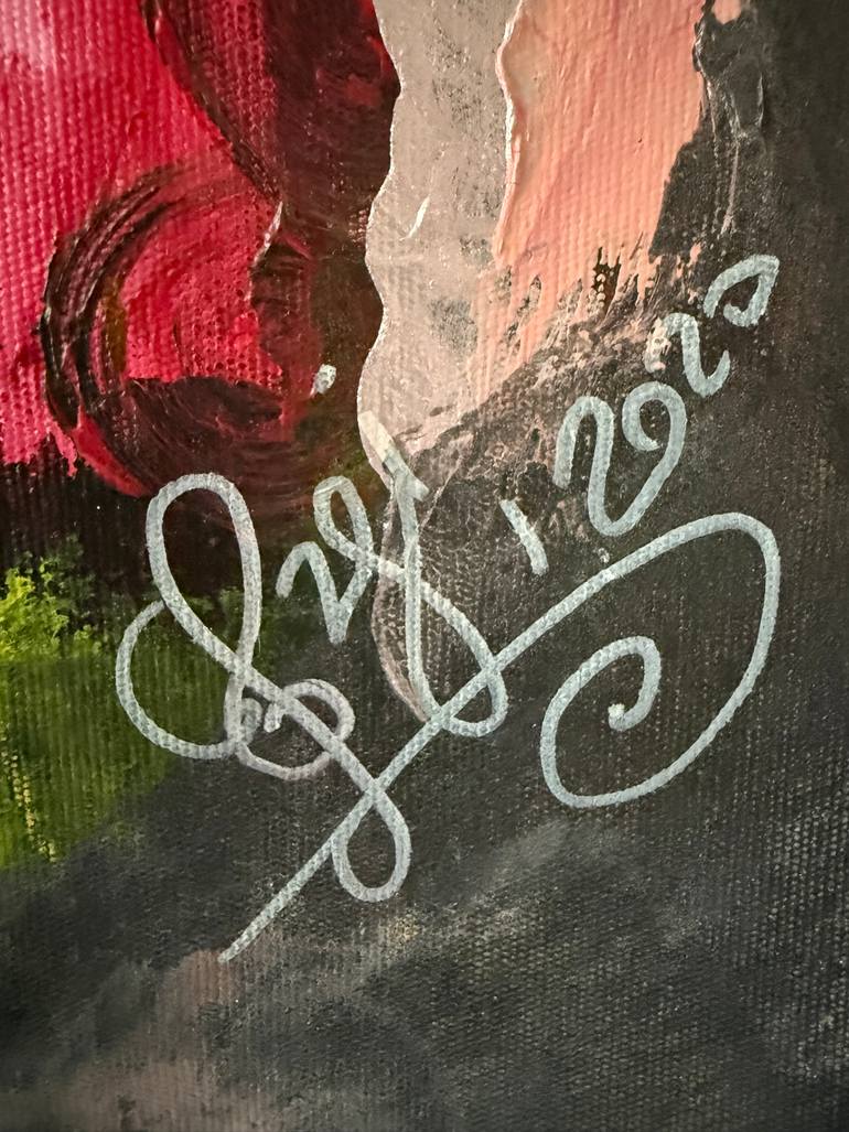 Original Figurative People Painting by Ezgi Demir