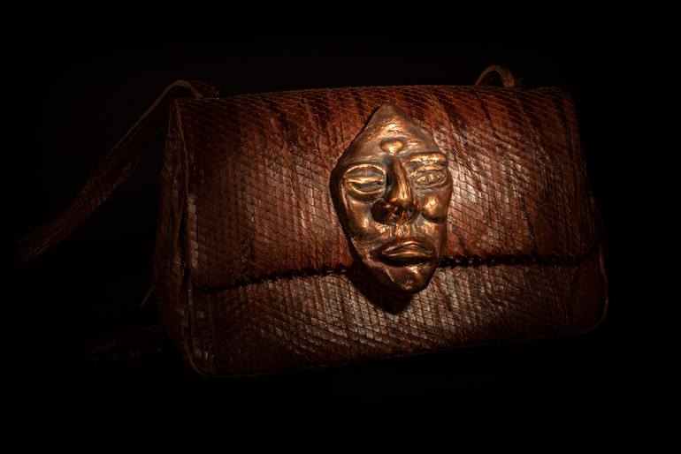 Original Abstract Expressionism Fashion Sculpture by Ezgi Demir