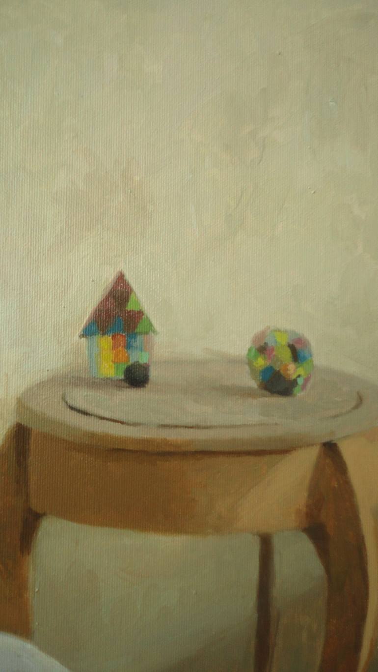 Original Contemporary Interiors Painting by Radosveta Zhelyazkova