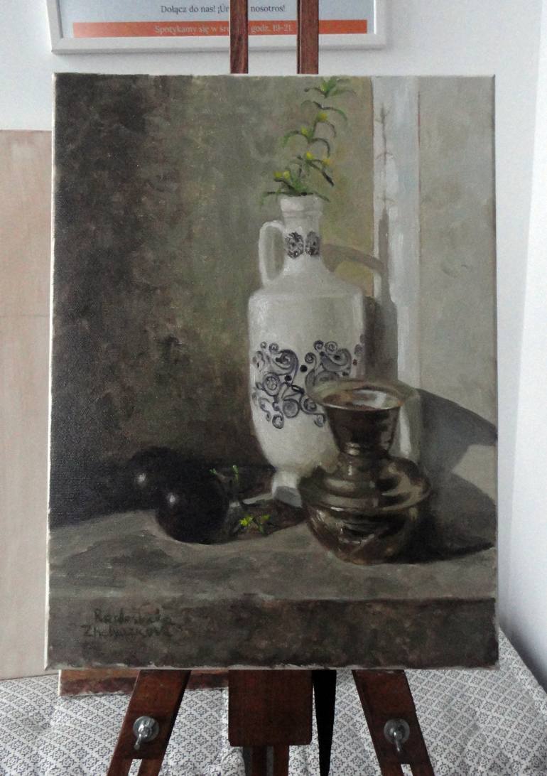 Original Contemporary Still Life Painting by Radosveta Zhelyazkova