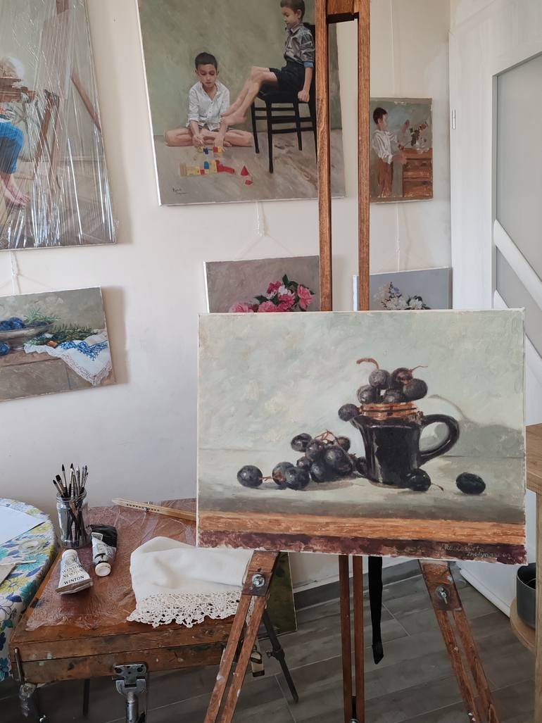 Original Contemporary Still Life Painting by Radosveta Zhelyazkova