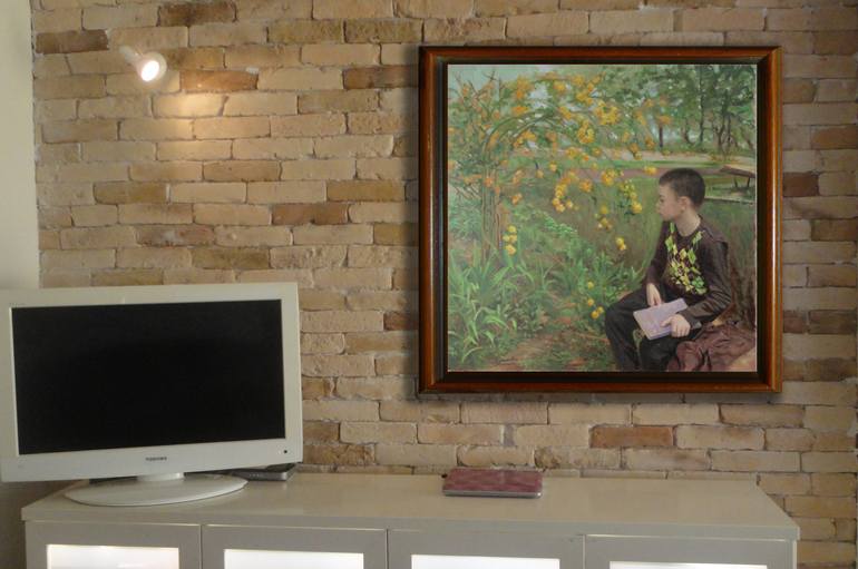 Original Contemporary Garden Painting by Radosveta Zhelyazkova