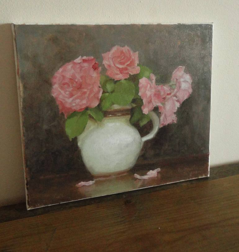 Original Contemporary Floral Painting by Radosveta Zhelyazkova