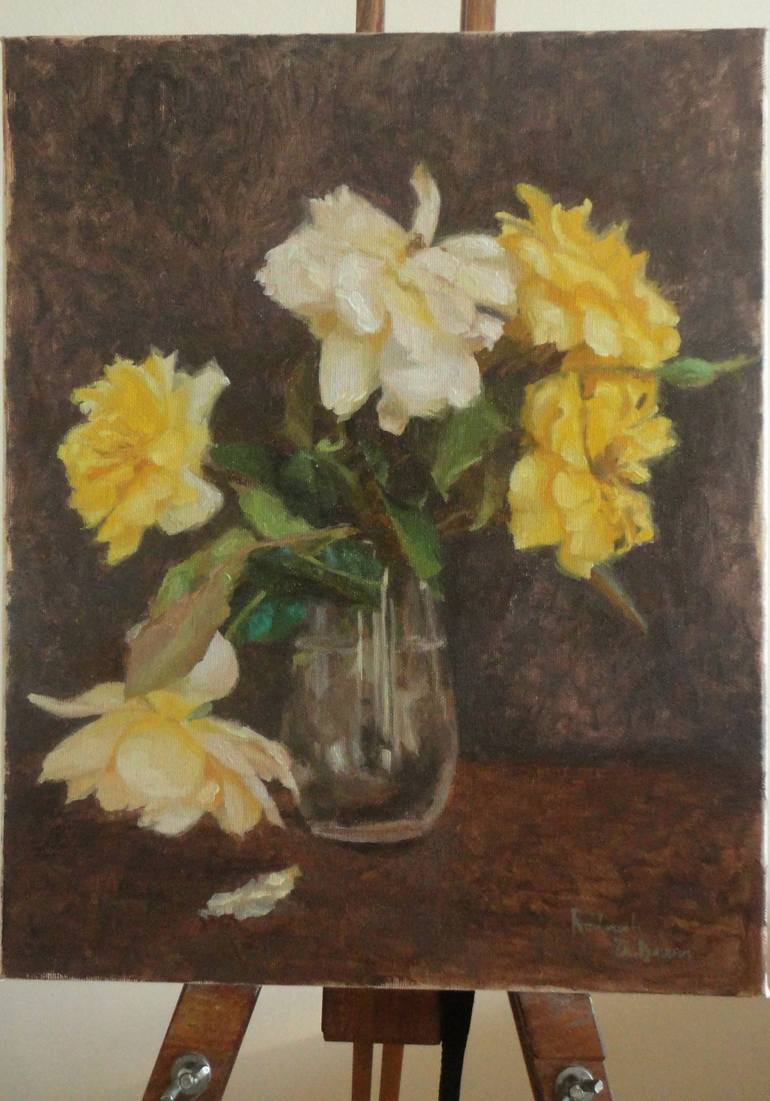 Original Still Life Painting by Radosveta Zhelyazkova