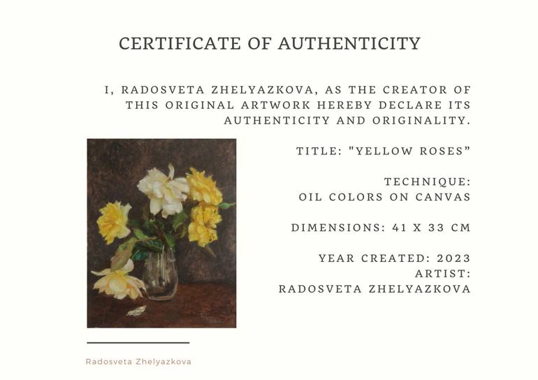 Original Contemporary Still Life Painting by Radosveta Zhelyazkova