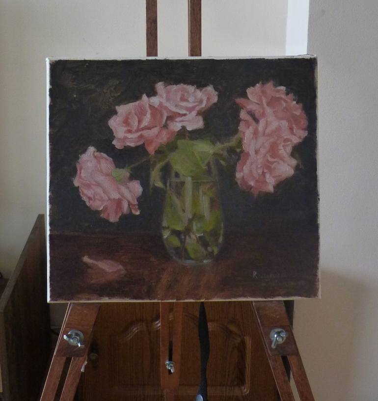 Original Classicism Still Life Painting by Radosveta Zhelyazkova