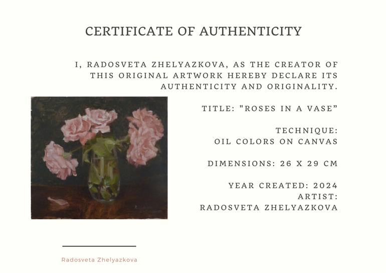 Original Classicism Still Life Painting by Radosveta Zhelyazkova