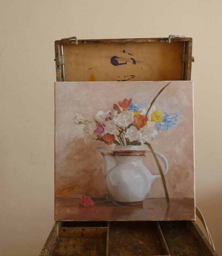 Original Impressionism Still Life Painting by Radosveta Zhelyazkova